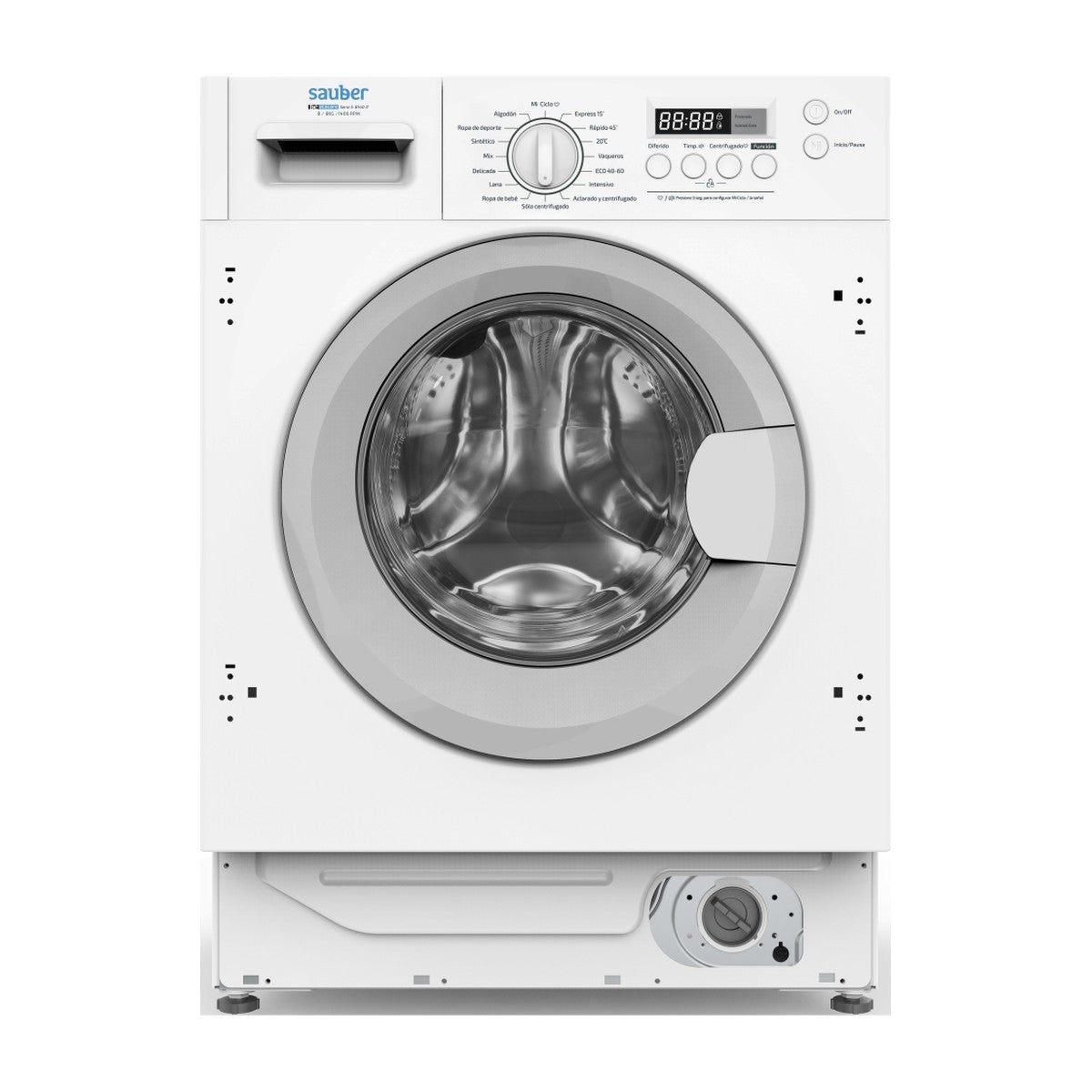 LAVADORA SAUBER SERIE 5-8140IT B 8K