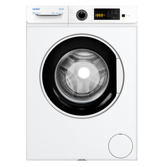 LAVADORA SAUBER SERIE 3-W8105V A 8KG - -