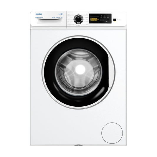 LAVADORA SAUBER SERIE 3-W8105V A 8KG - -