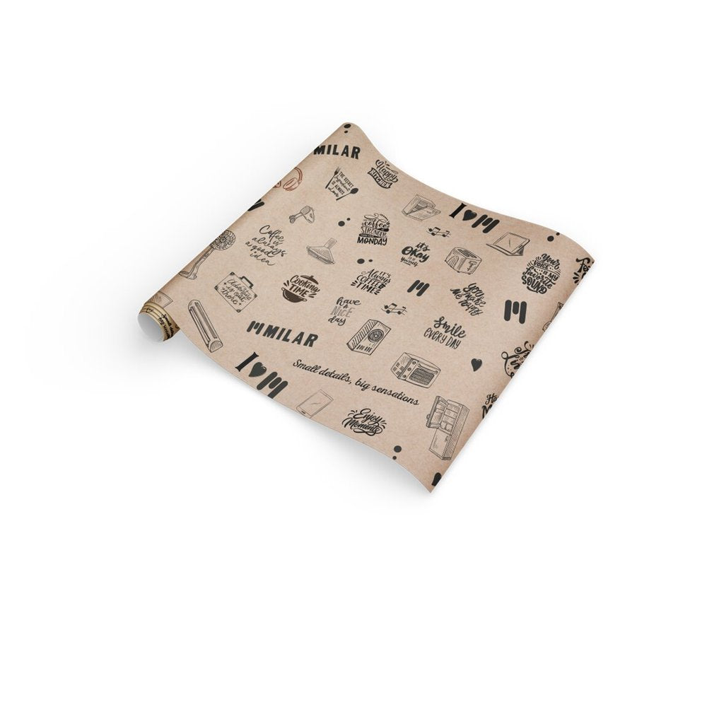 PAPEL REGALO MILAR BOBINA ANCHO 62CM