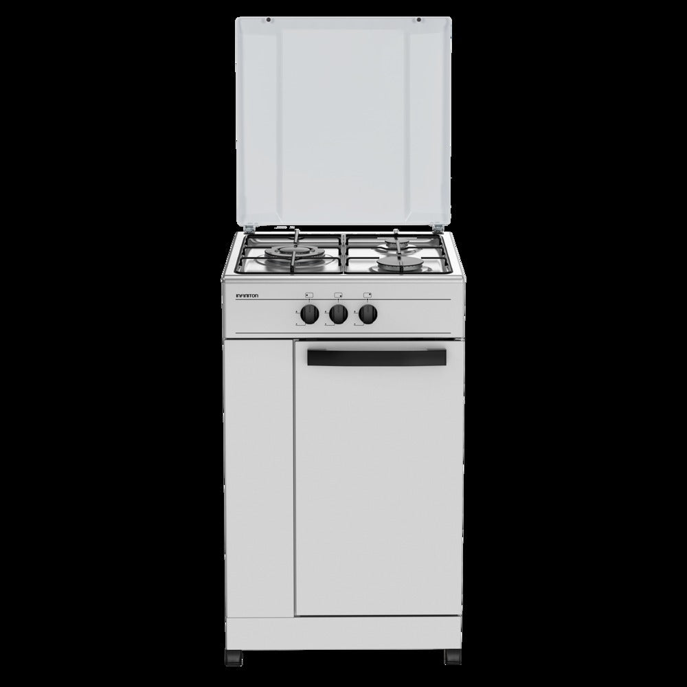 COCINA INFINITON CC3FB 3GAS 50CM BLANCA