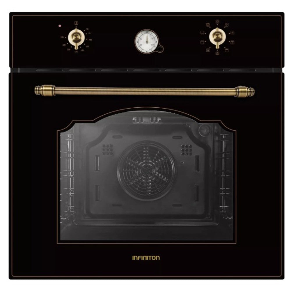 HORNO INFINITON RU70 RUSTICO NEGRO