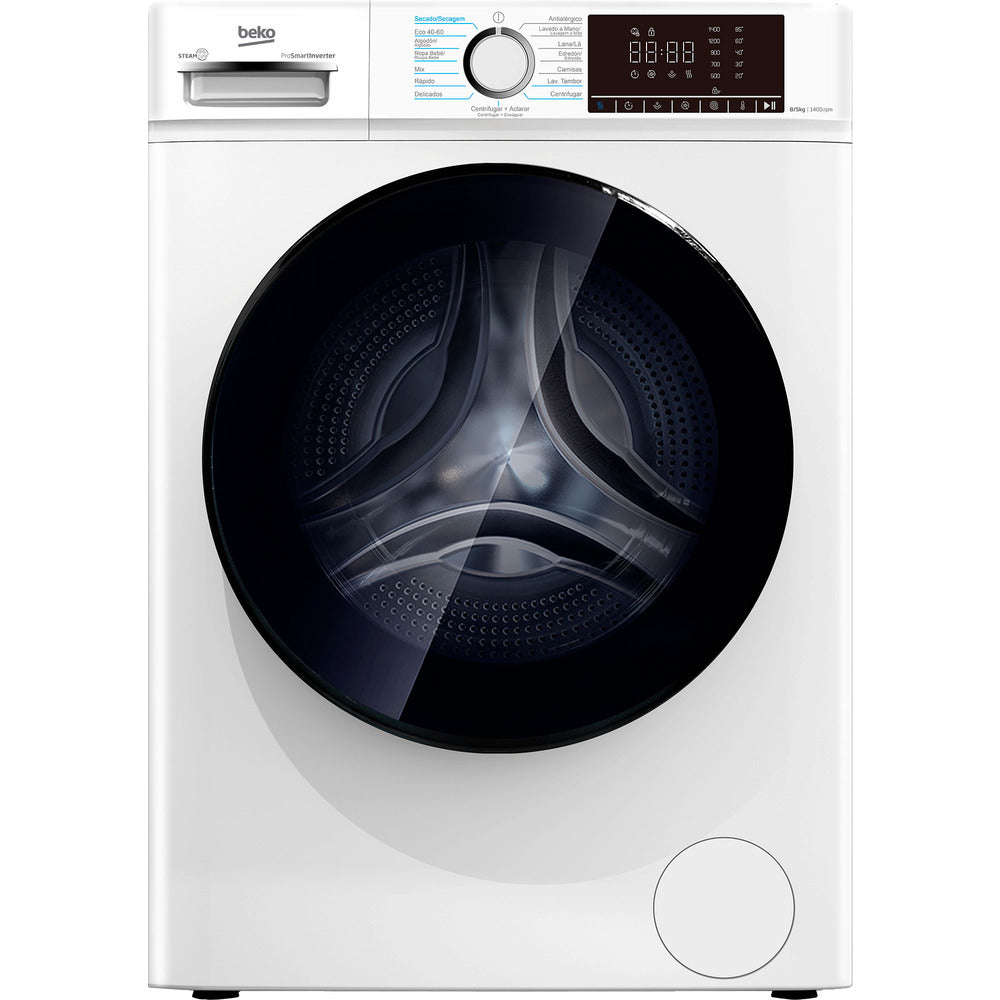 LAVADORA BEKO B1D85364WSPT A/D 8/5KG -