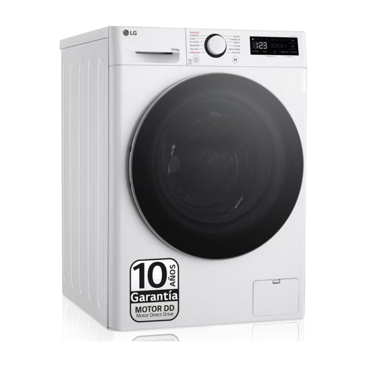 LAVADORA LG F4DR6010A1W A-D 10-6KG 1400R