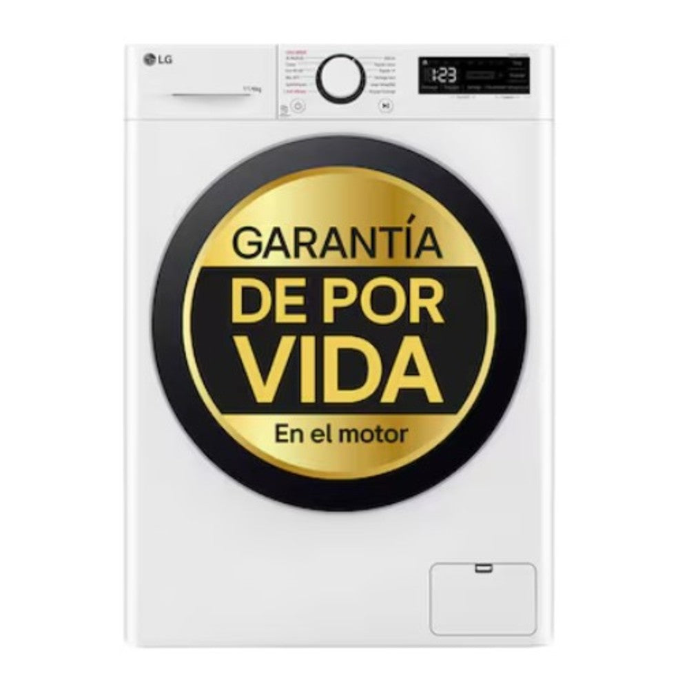 LAVADORA LG F4DR6011AGW A/D 11/6KG 1400R