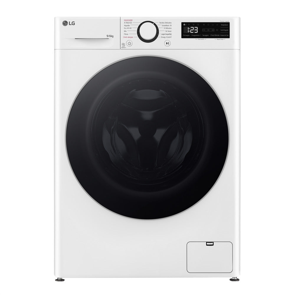 LAVADORA LG F4DR6009A1W A/D 9-6KG 1400RP