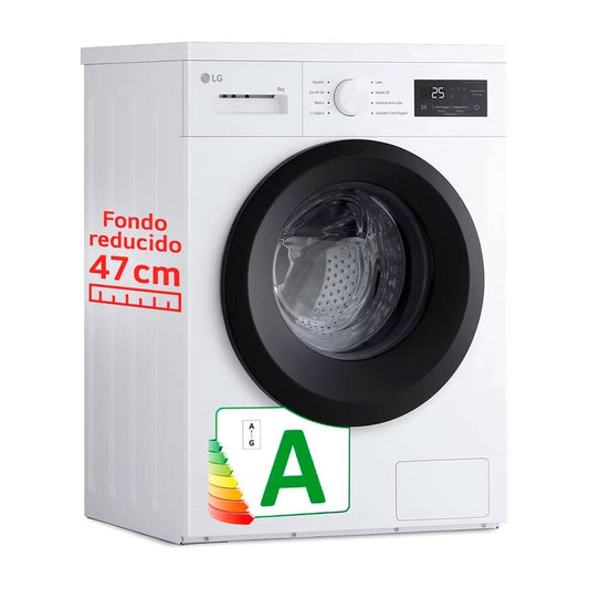 LAVADORA LG F4A10S8NWK A 8KG 1400RPM