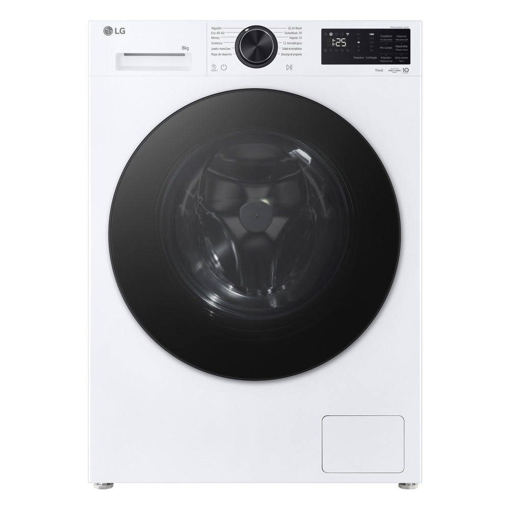 LAVADORA LG F2X50S8TLB A 8KG 1200RPM