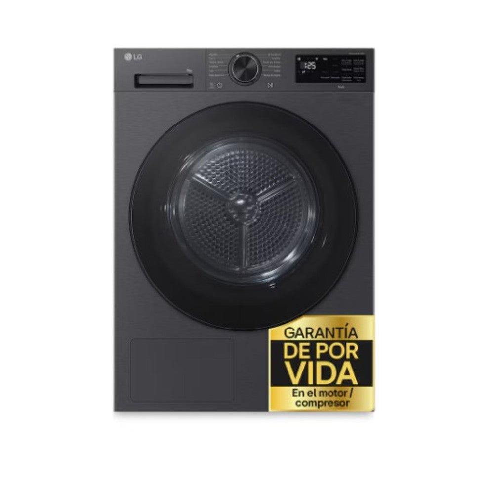 SECADORA LG RHX5009TBB B 9KG GRAFITO - -