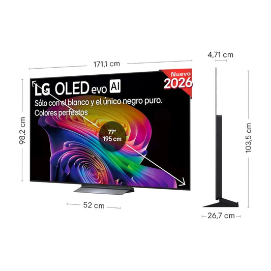 TVC LG 77" LED OLED77C66LB.AEU OLED
