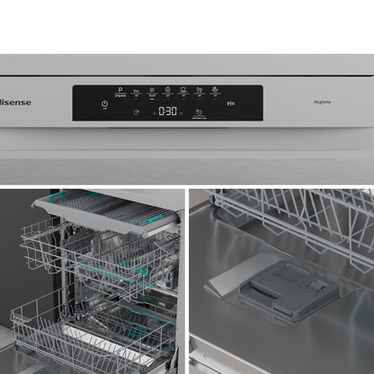 LAVAV. HISENSE HS643B90X B 15CUB INOX