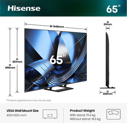 TVC HISENSE 65" LED 65U7SE MINI LED