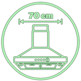 Campanas 70 cm
