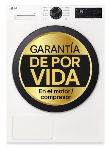 SECADORA LG RHX5009TLB B 9KG BLANCA - -