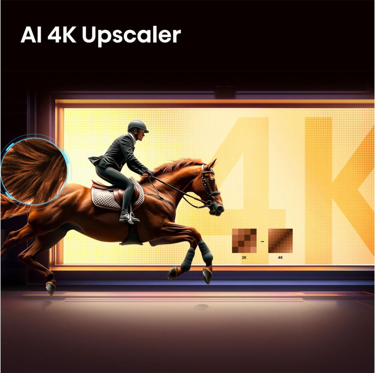 TVC HISENSE 43" LED 43A6S UHD 4K STV