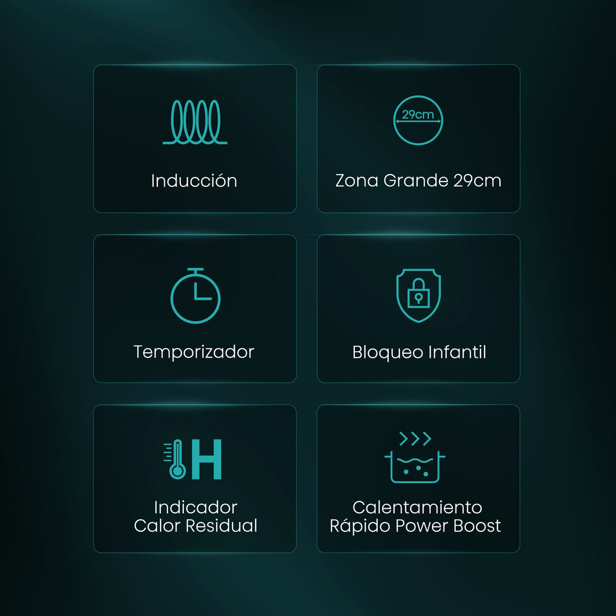ENCIM HISENSE HI6311BSCE 3INDUCCION
