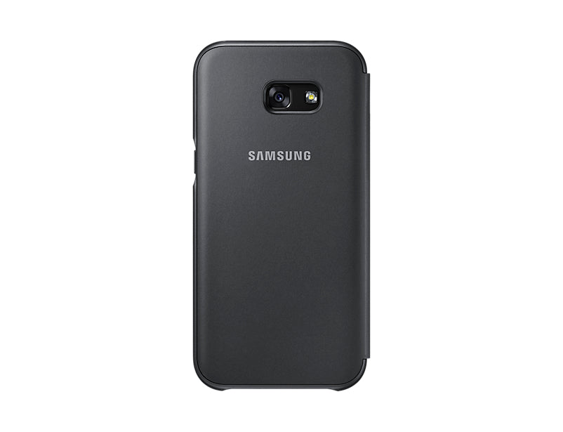 FUNDA SAMSUNG FLIP COVER NEON A5 NEGRA