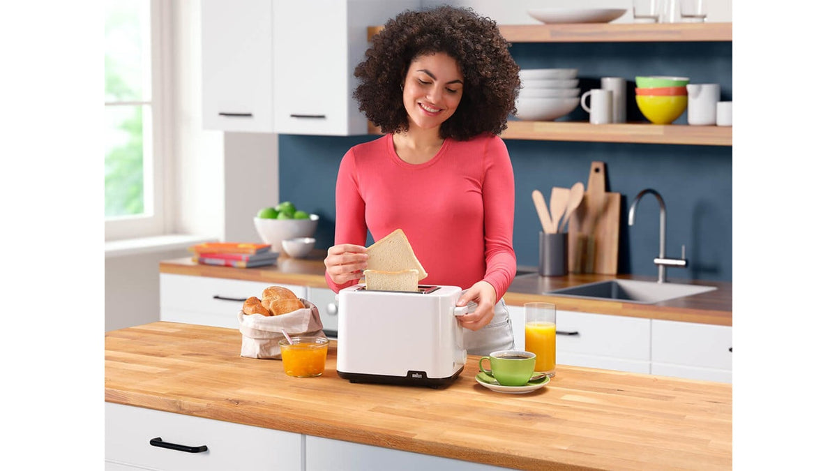 TOSTADOR BRAUN HT1010WH 900W 2R BLANCO