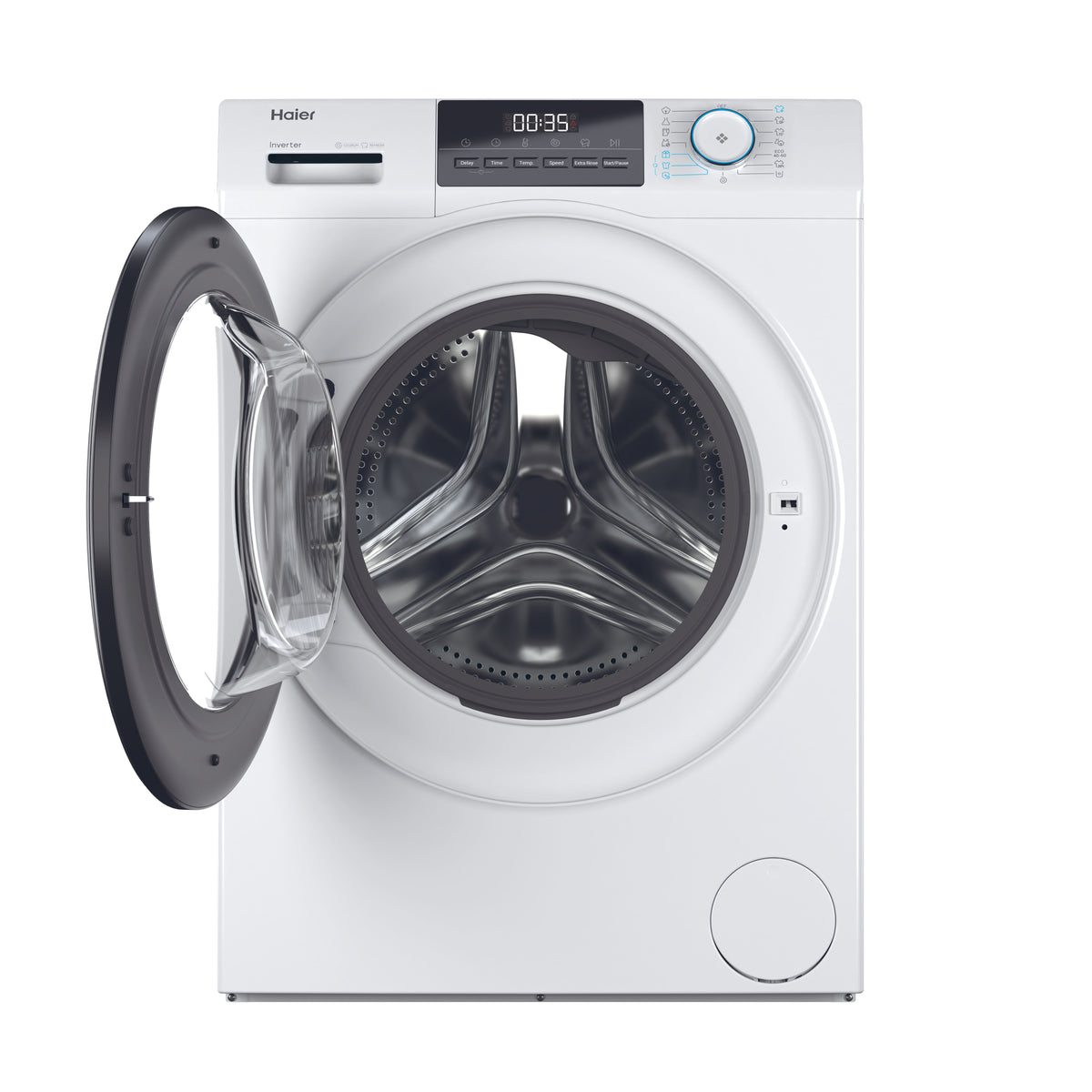 LAVADORA HAIER HW90-BP14929A-S A 9KG - -