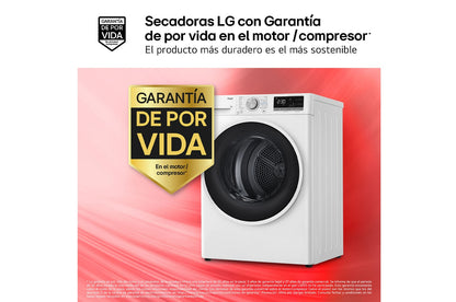 SECADORA LG RH90V5AV6N D 9KG BLANCA