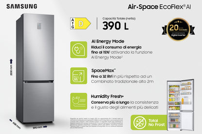 FRI.C SAMSUNG RB38C776DS9/EF NF D 203X59