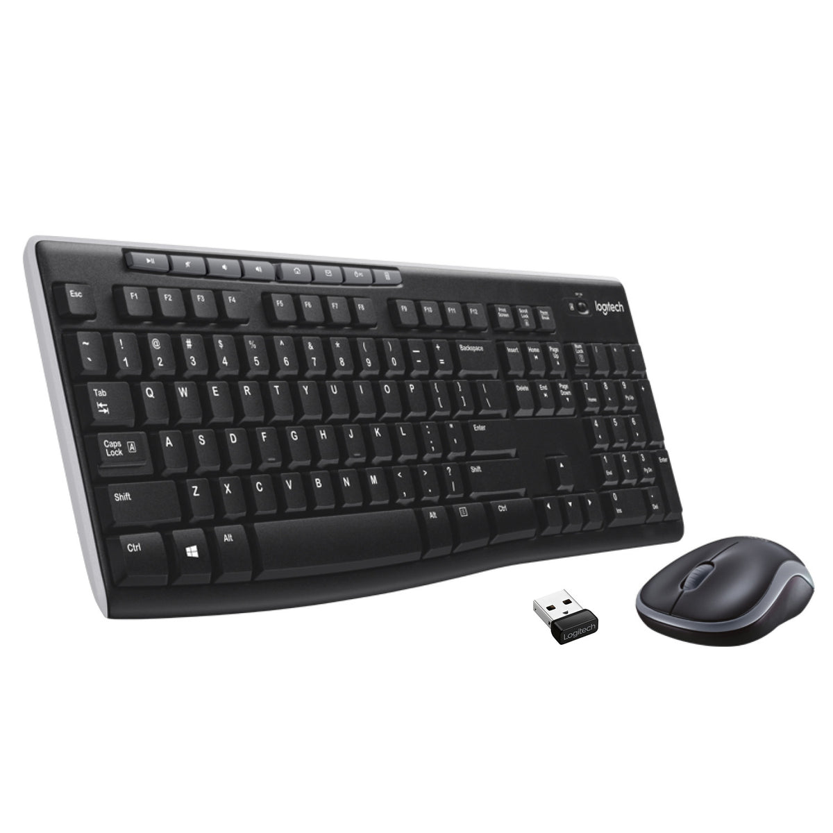 TECLADO+RATON LOGITECH MK270 WIRELES NGR