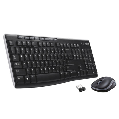TECLADO+RATON LOGITECH MK270 WIRELES NGR